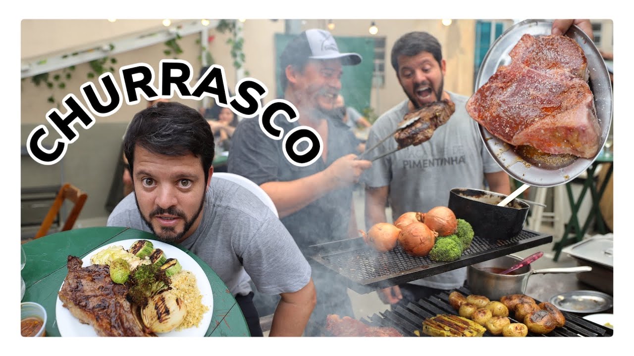 🥩 O melhor CHURRASCO na BRASA no Rio de Janeiro - LAPA | RIO4FUN