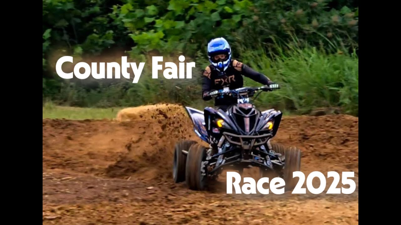 Racing My Raptor 700 at the County Fair 2025