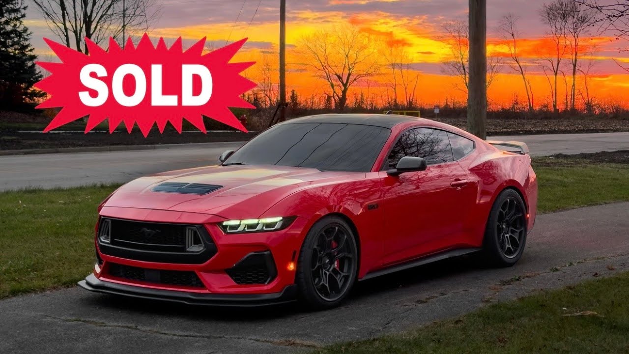Прощаюсь со своим Mustang GT 2024 года.