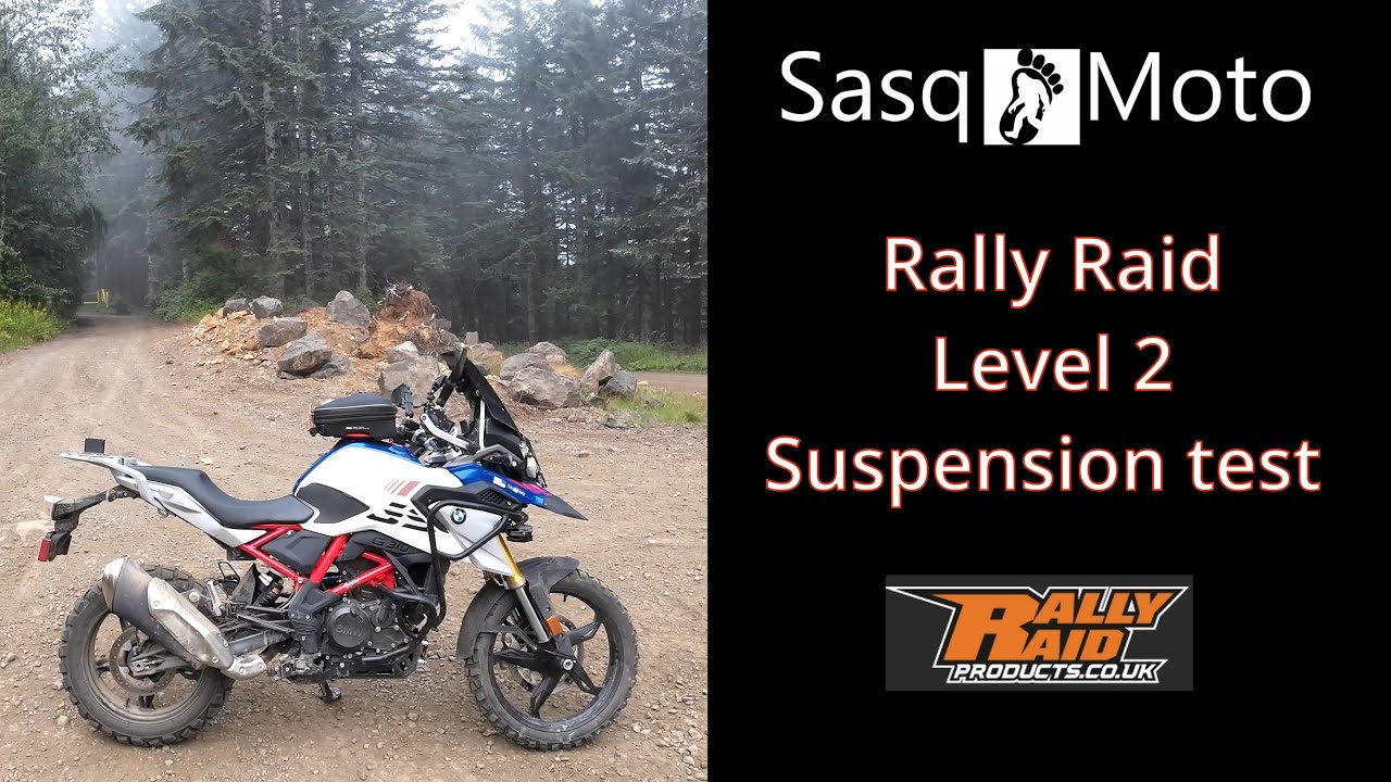 BMW G310GS: Rally Raid Level 2 Suspension off road review