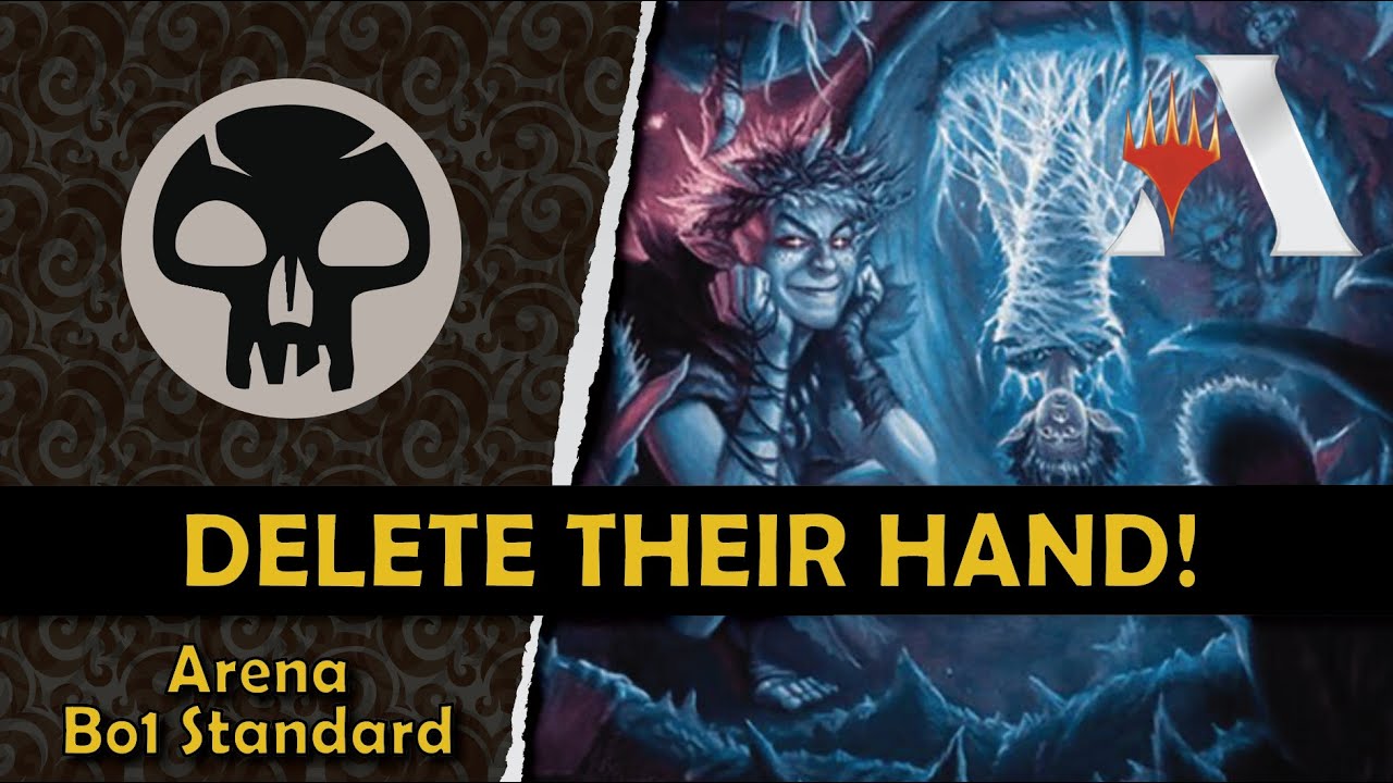 I STOLE EVERY CARD THEY HAD 😈 | Mono Black Discard Deck #mtgarena #mtg #standard