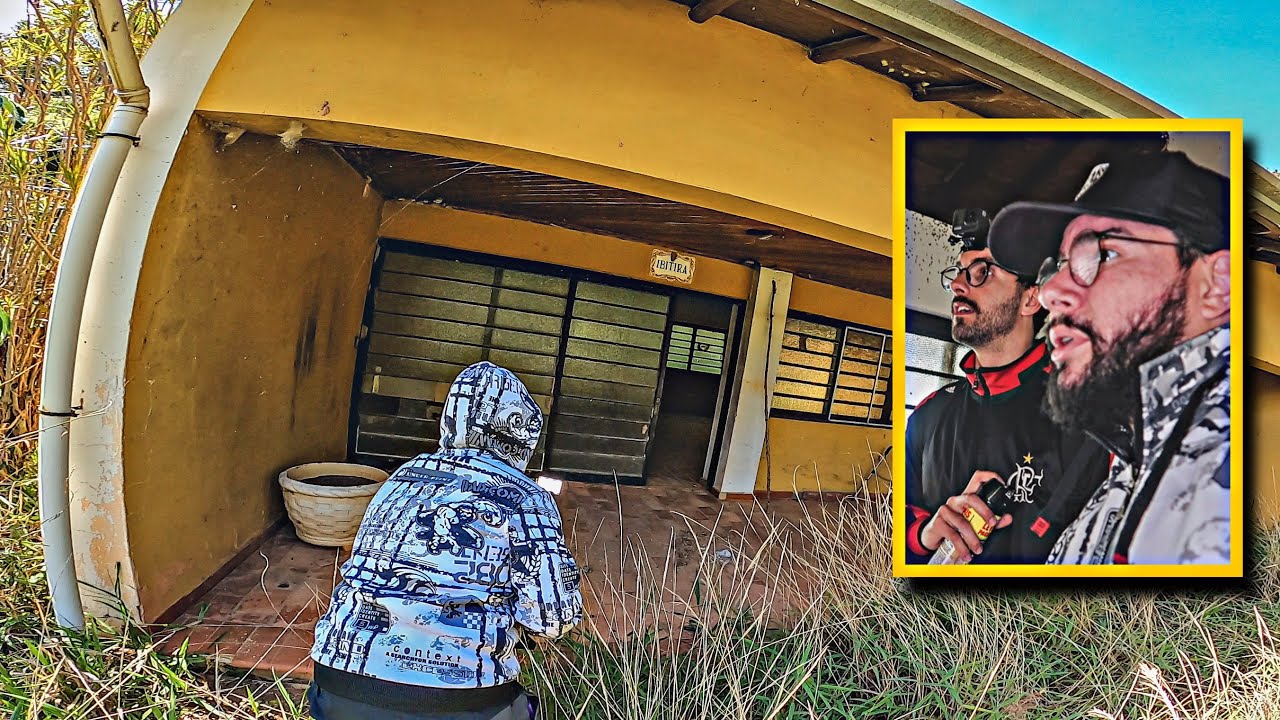 NESSA CASA ABANDONADA ERAM FEITOS RITUAIS DE MAGIA NEGRA *Clima e sensação muito PESADA!*