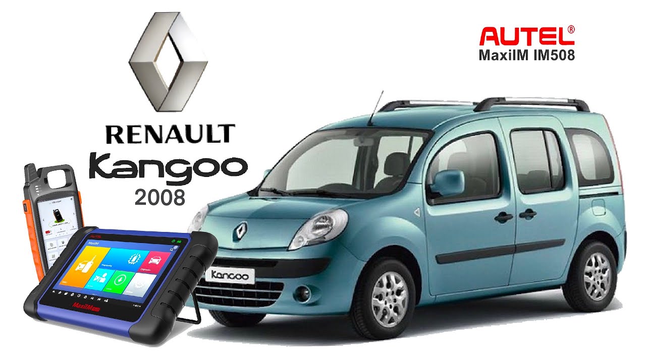 Как прописать ключ Renault Kangoo 2008/ Autel IM508/ Key Tool Max