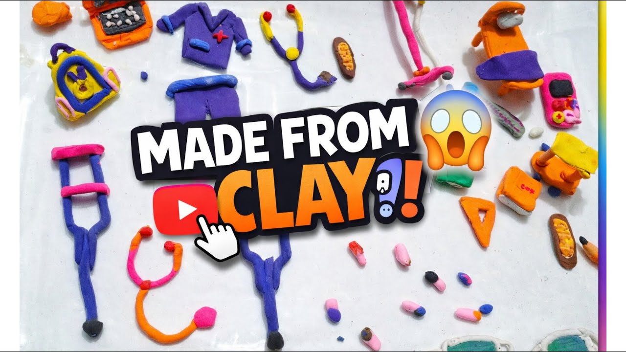 Clay That Looks Real 😱 Doctor Items