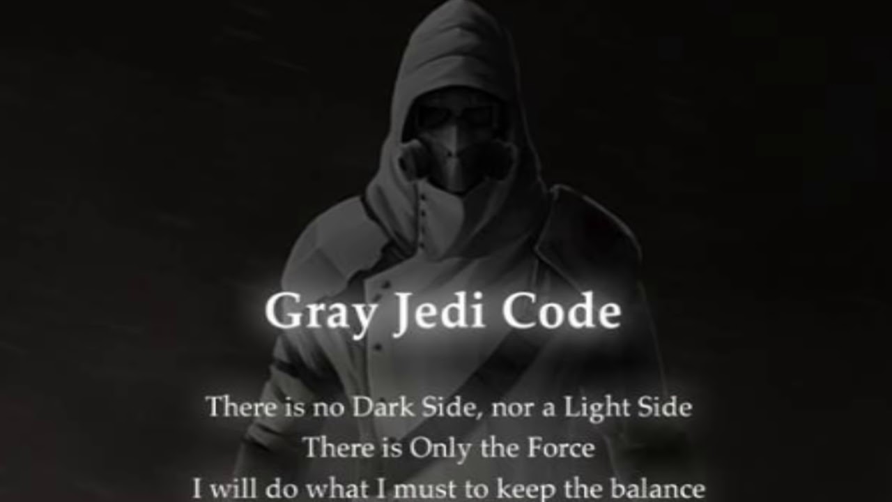 Gray Jedi code