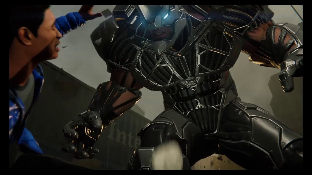 Marvel's Spider-Man PS4 Miles, Rhino, & Scorpion.