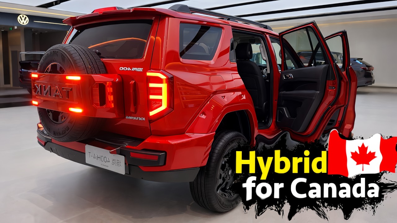 First in Canada! The perfect hybrid SUV Great Wall TANK 400 PHEV | Chinese SUV