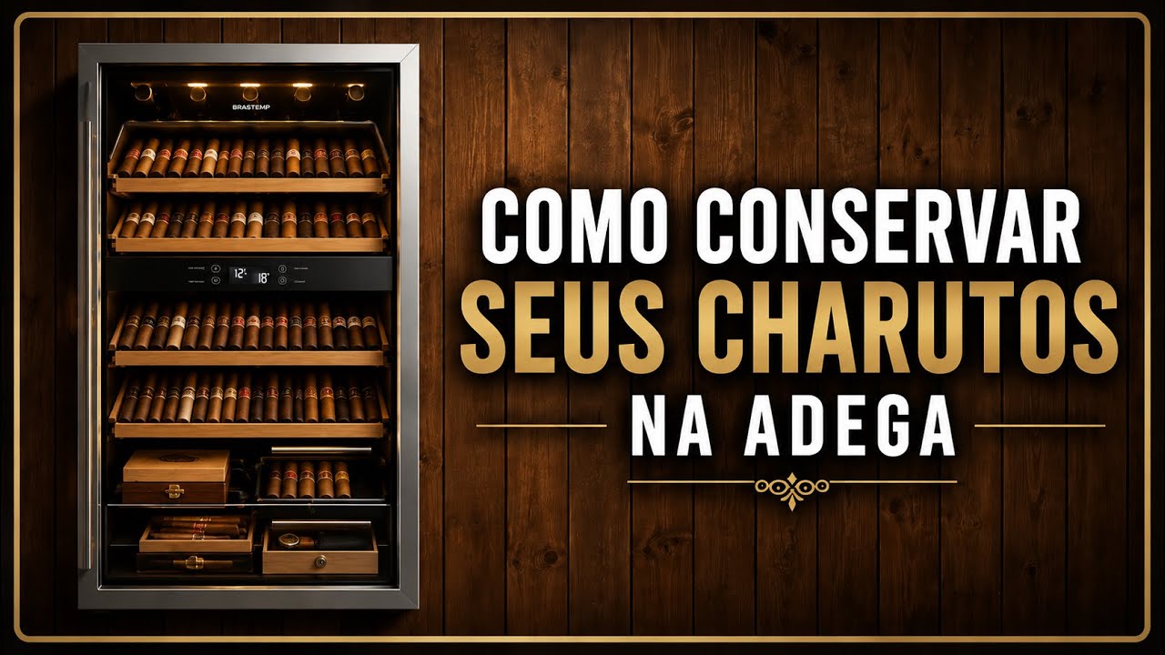 Como conservar seus Charutos na Adega | Dicas