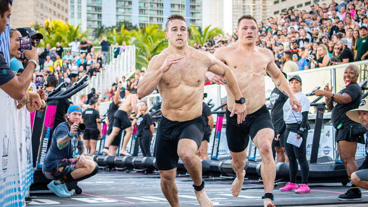 Элитные мужчины — Гребля, Плавание, Бег — 2022 Wodapalooza