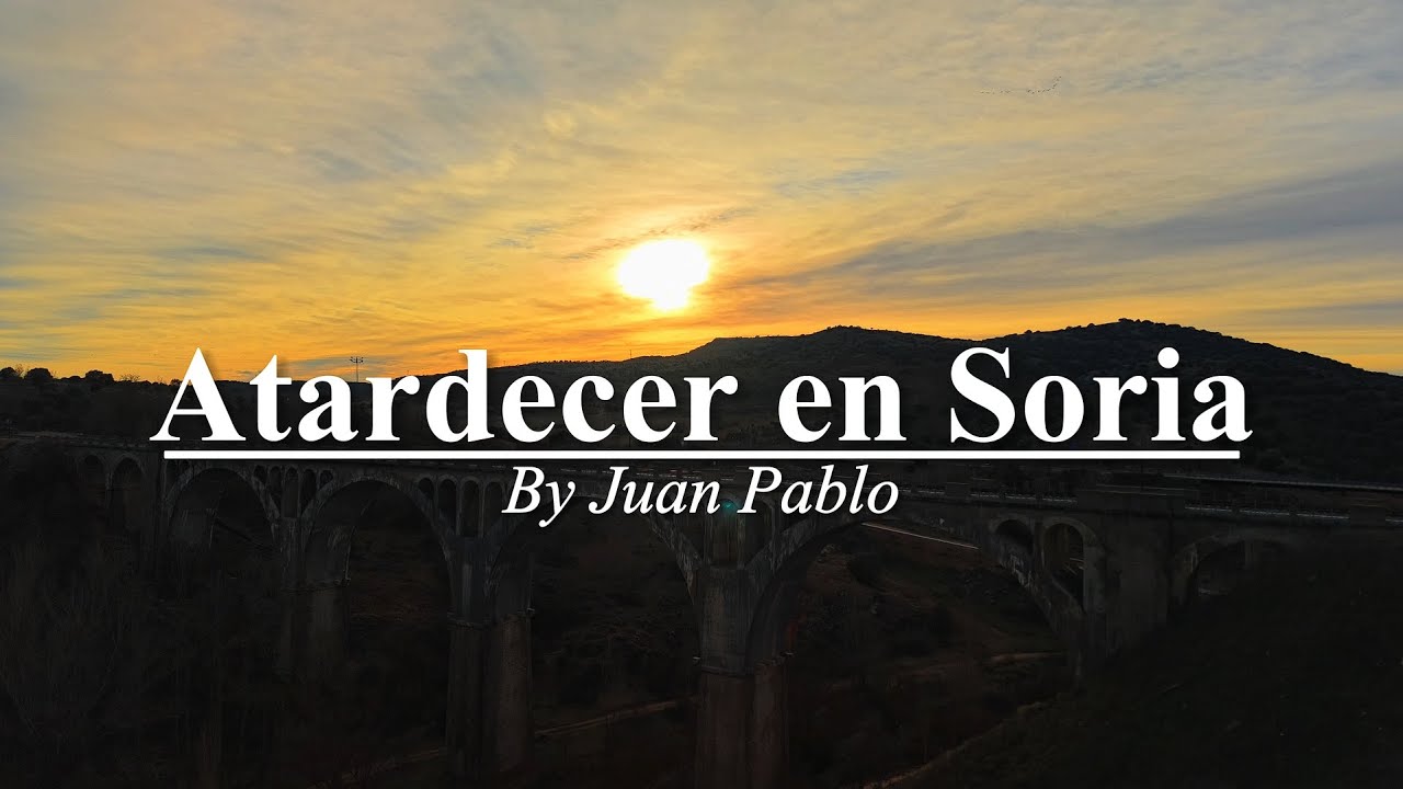 Atardecer en Soria