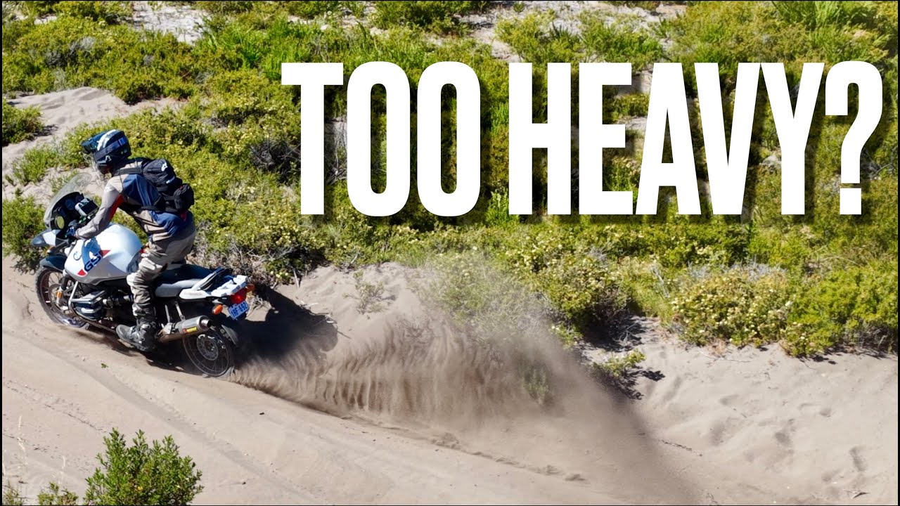 The art of riding big bikes in sand | BMW GS 1150 Adventure