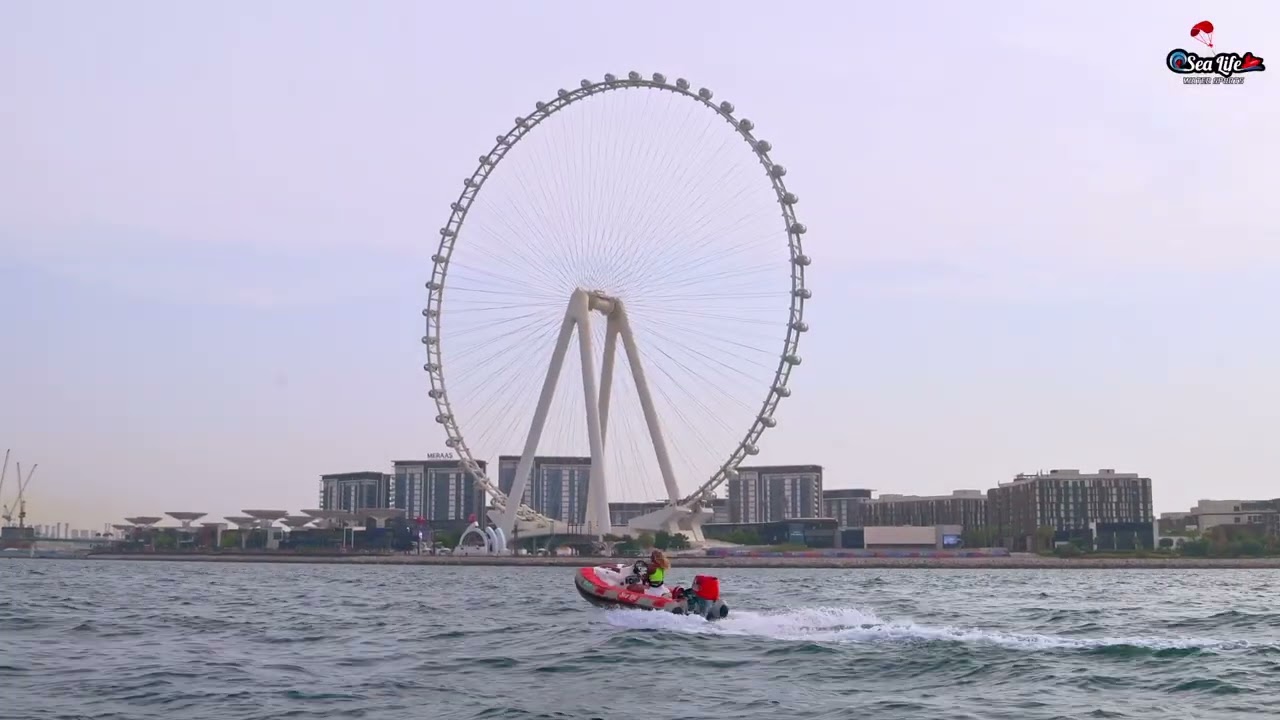 Self-Drive Boat in Dubai JBR & Palm Jumeirah | Ain Dubai | Dubai Skyline | Boat Ride