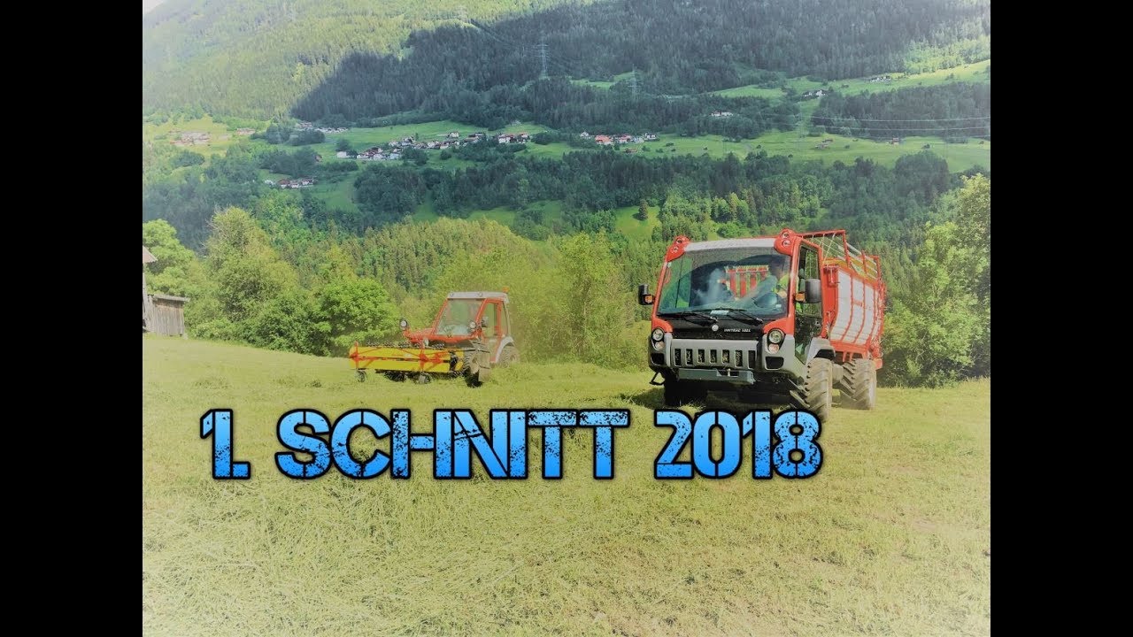 1. Schnitt 2018 ► Reform Metrac ► Lindner Unitrac ► [GoPro]