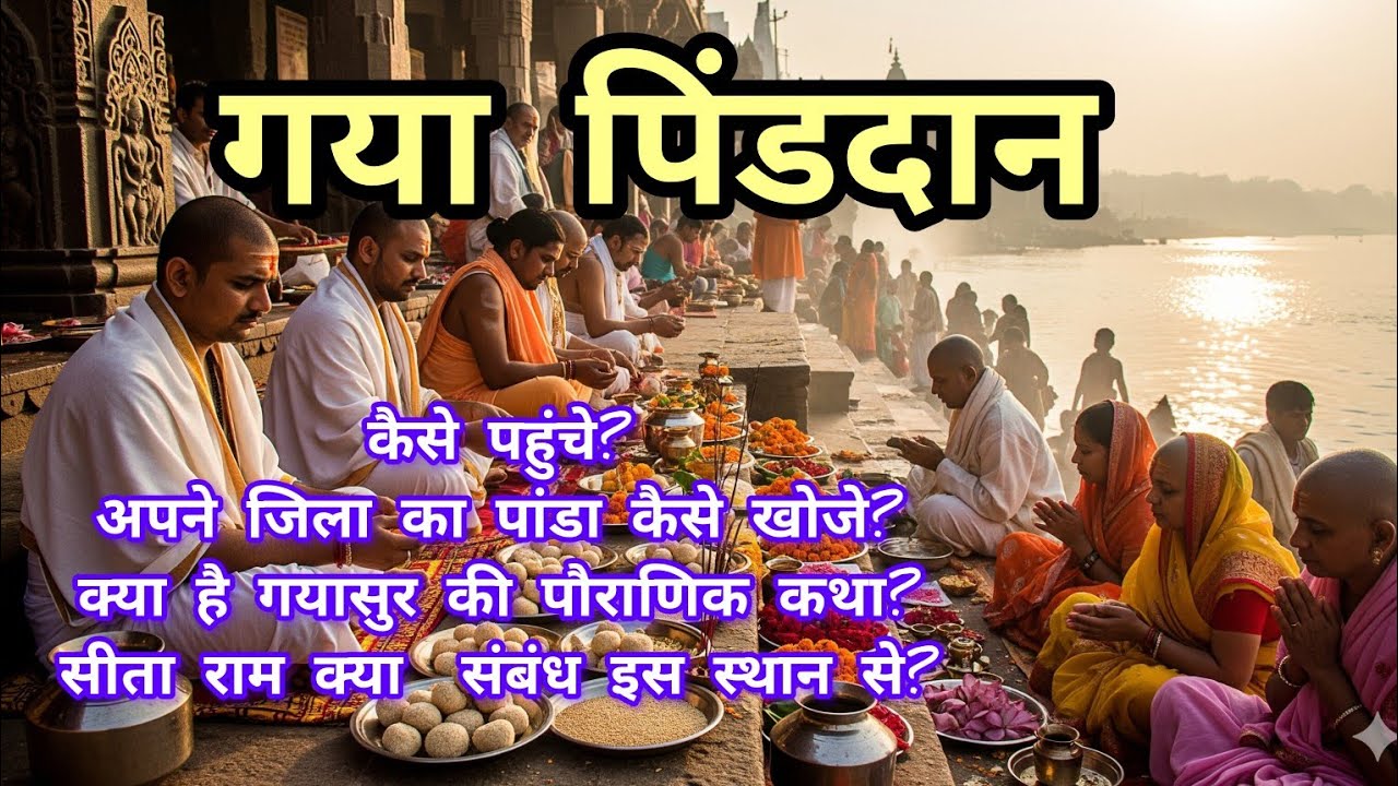 Gaya Pind Daan 2025 | Pitru Paksha Rituals, Process & History #pinddaan #pitrapaksha #gaya