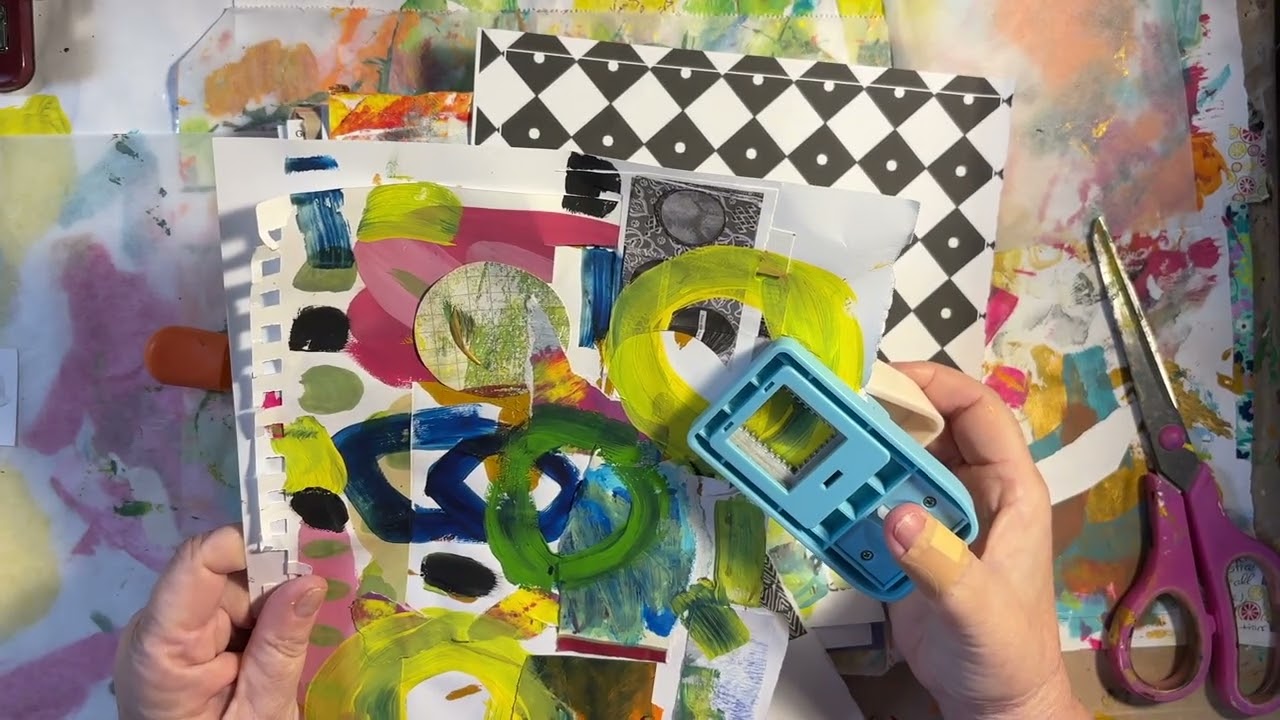 Lost Loves, a Mixed Media Art Journal Process, Day 16