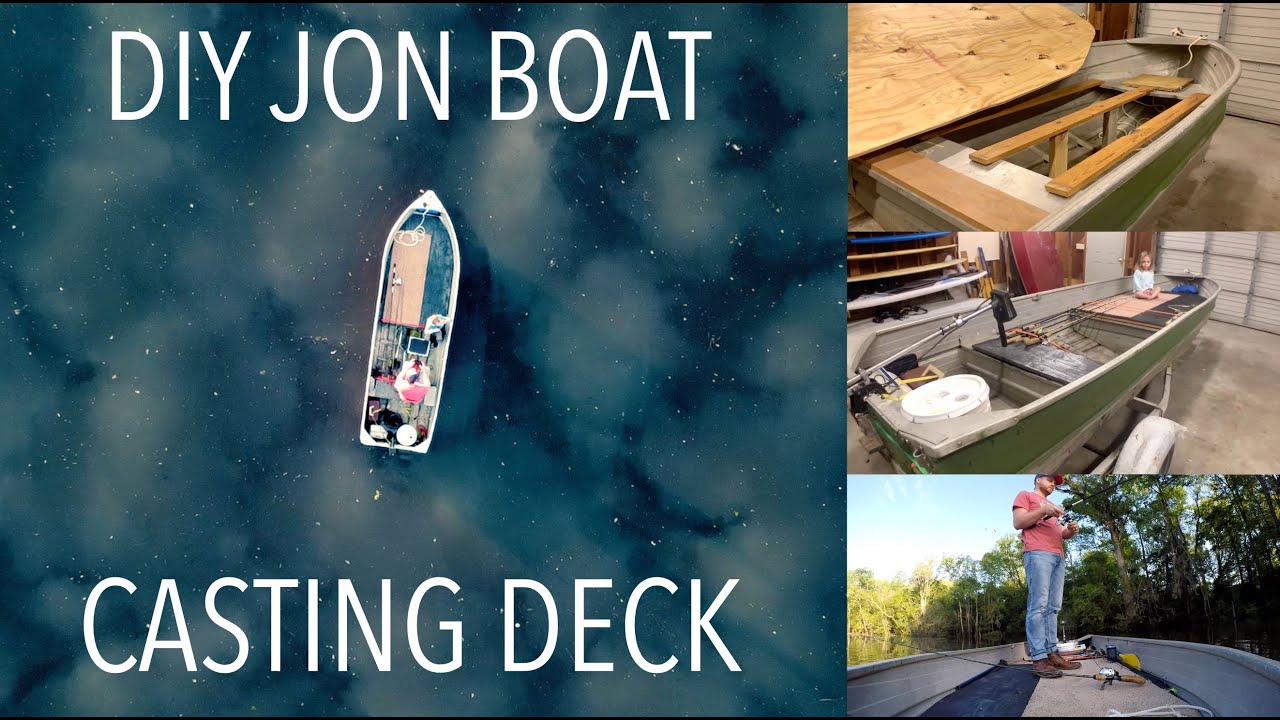 SIMPLE Jon Boat Casting Deck (DIY)
