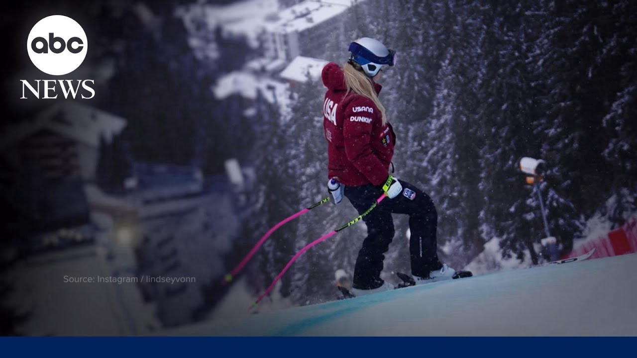 David Muir shares the latest on Lindsey Vonn's recovery ahead of Olympics in Milan