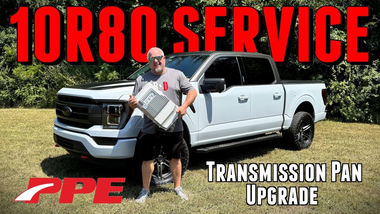 Обслуживание трансмиссии Ford F-150 10R80 и модернизация поддона PPE
