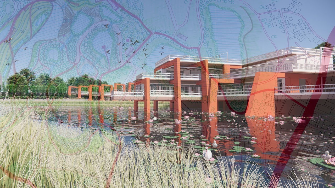 Architecture Thesis- Water Quarry an Holistic transformation of Neglected Landscape