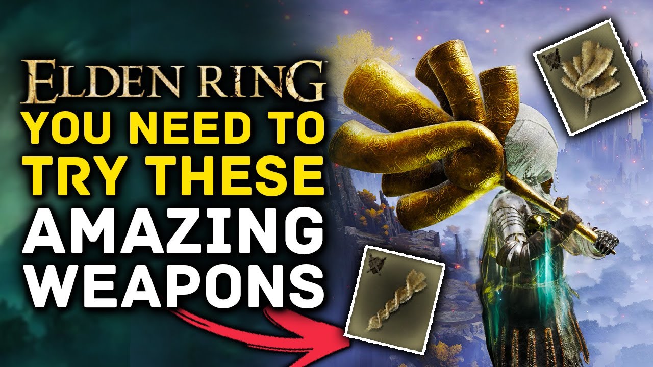 Elden Ring - You NEED To Try These AMAZING WEAPONS! How to Get Envoy's Horn, Long Horn & Greathorn