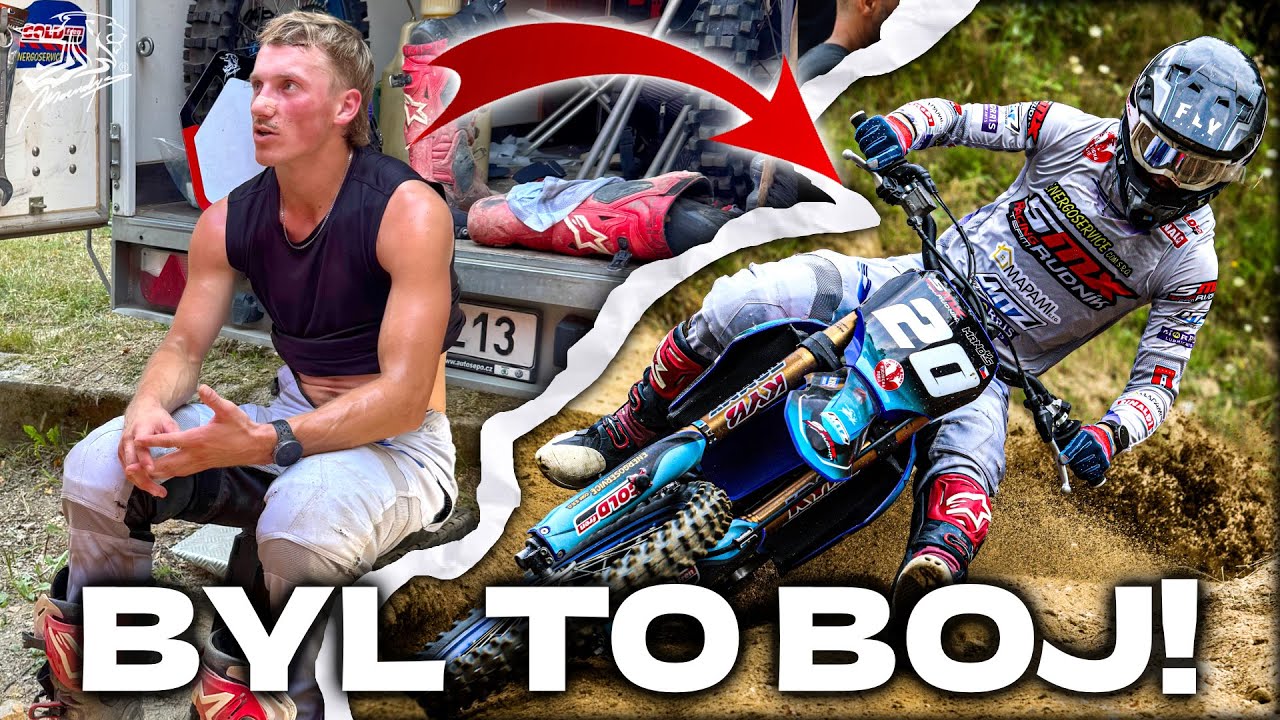 NEVZDAL JSEM TO... A VYPLATILO SE! 🤩🔥 | Czech MX junior Kaplice 🏁