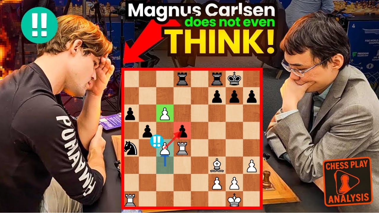 🎦 Magnus Carlsen vs Yu Yangyi || FIDE World Blitz Chess Championship