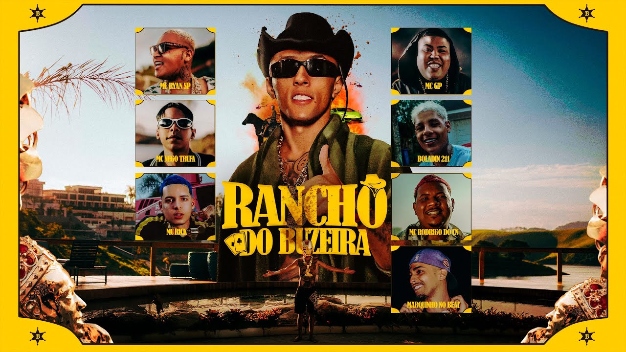 Rancho do Buzeira - Ryan SP, Rick, Nego Trufa, Boladin 211, Rodrigo do CN, GP e Marquinho no Beat
