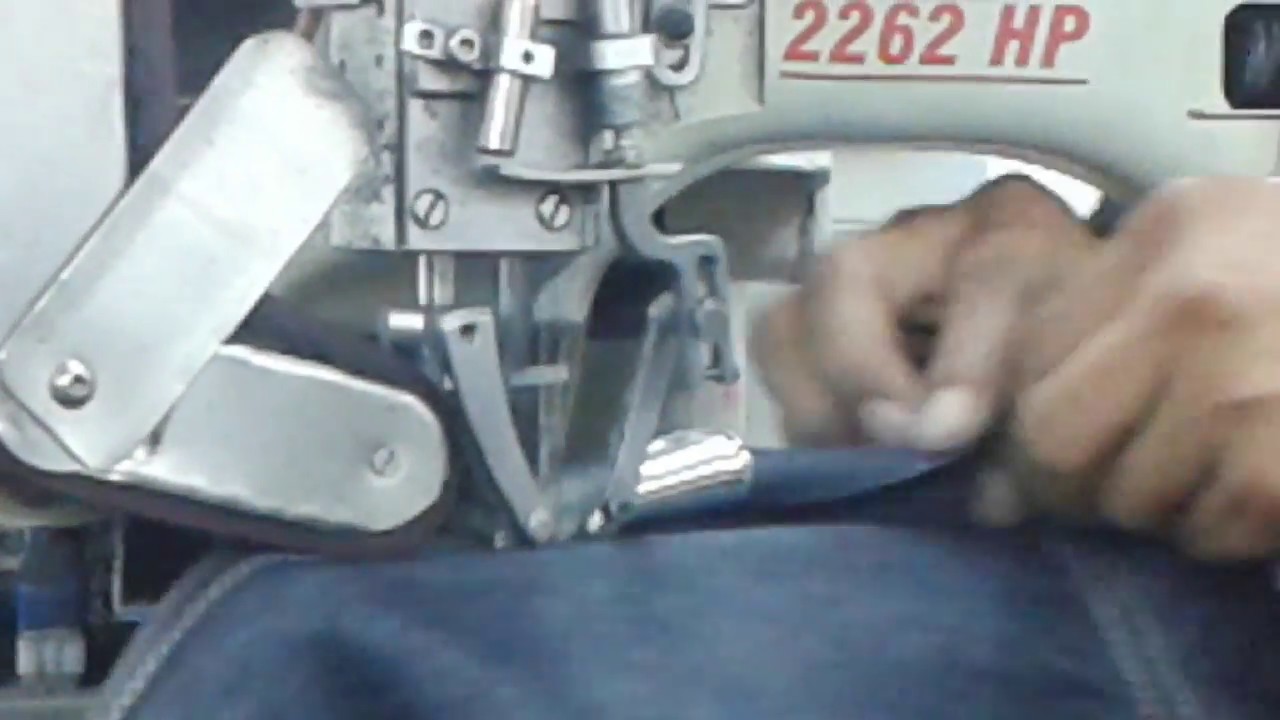 Vibemac 2262HP - Peru' - lap felling inseam / entrepierna