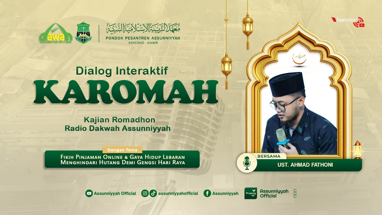 🔴LIVE | FIKIH PINJAMAN ONLINE DAN GAYA HIDUP LEBARAN | DIALOG INTERAKTIF KAROMAH