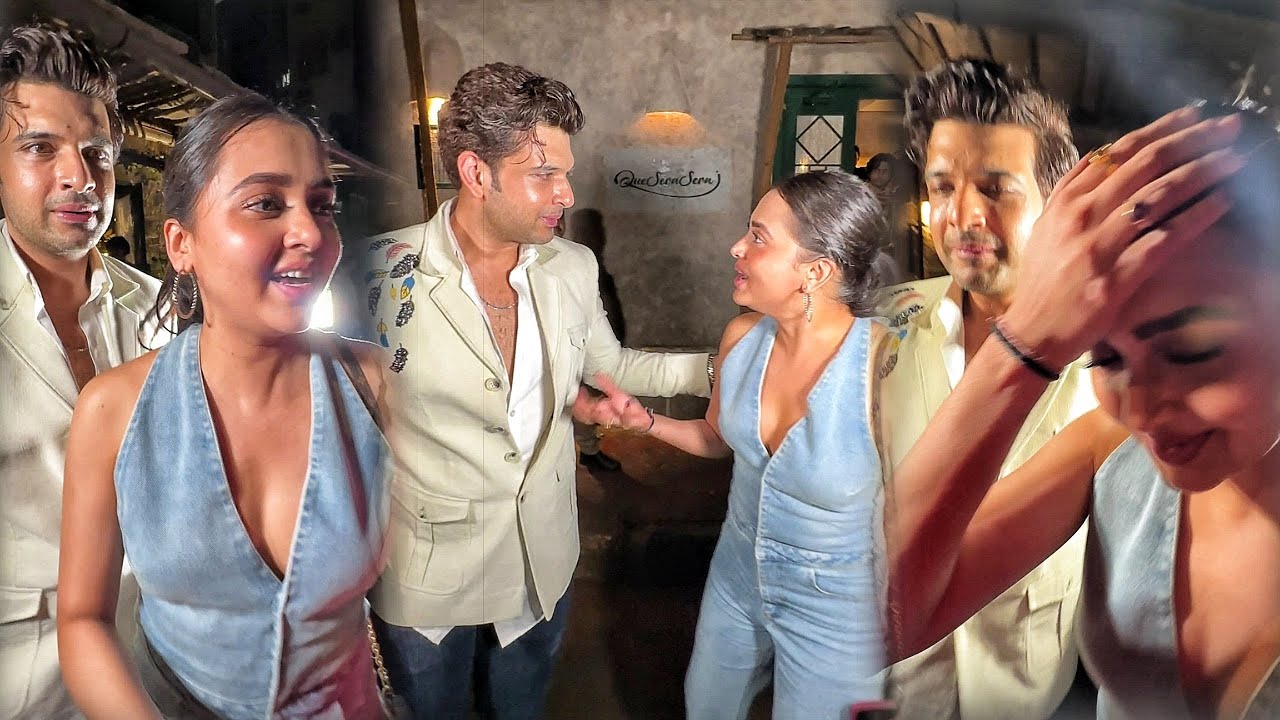 What Happened To Karan Kundrra and Tejasswi Prakash Exit Video at Mohit Manik's Restaurant Launch