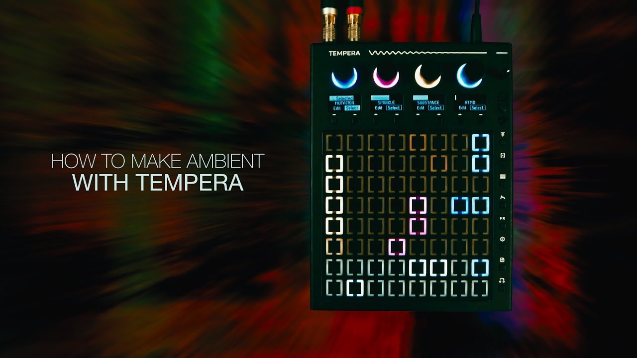 how to make ambient with Tempera