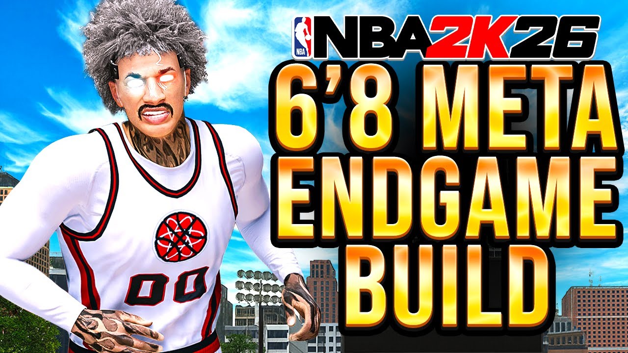 The ULTIMATE 2 WAY ISO 6'8 BUILD is MY ENDGAME BUILD in NBA 2K26 NEW BEST META 6'8 BUILD