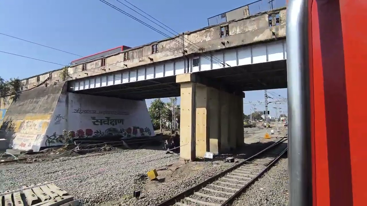 Daund - Manmad Doubling Status Ahilya Nagar Jn Outer Work January 2026 