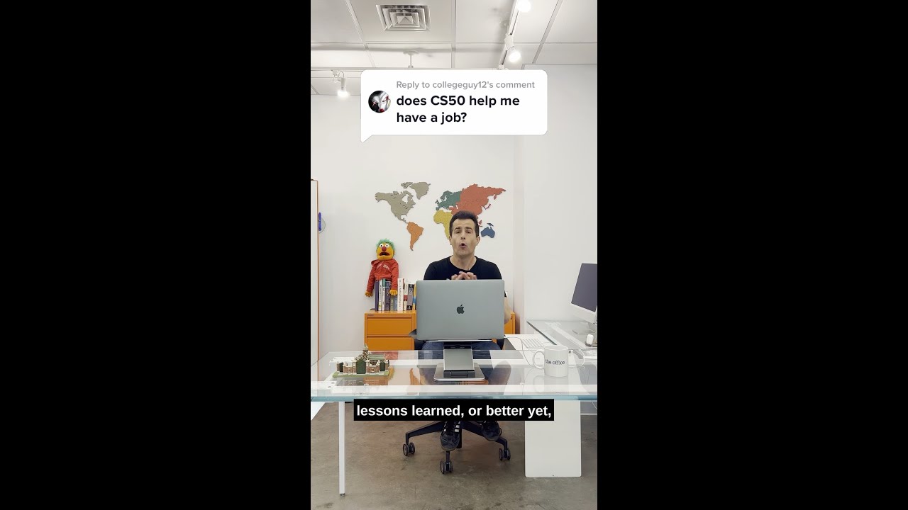 Does CS50 Help Get a Job - CS50 Reels #Shorts