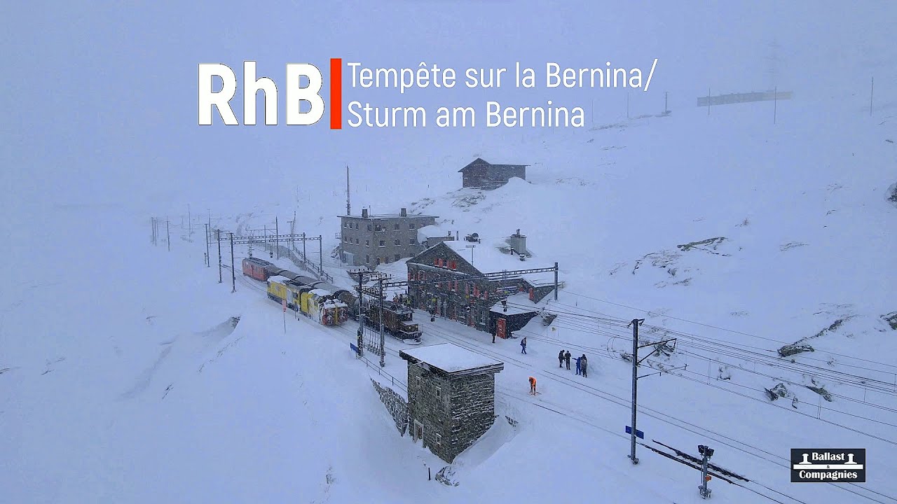 Tempête sur la Bernina / Sturm am Bernina