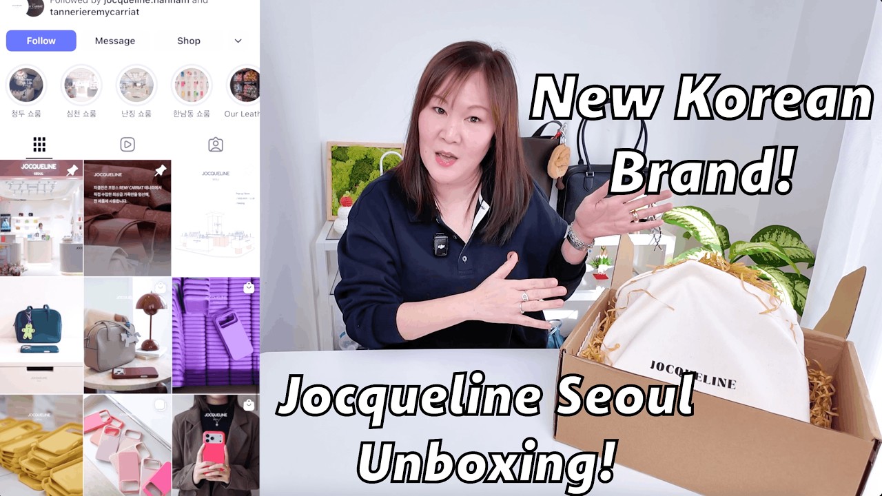 Jocqueline Seoul Medium Orage Bag Unboxing and Brief Review | What Fits #unboxing