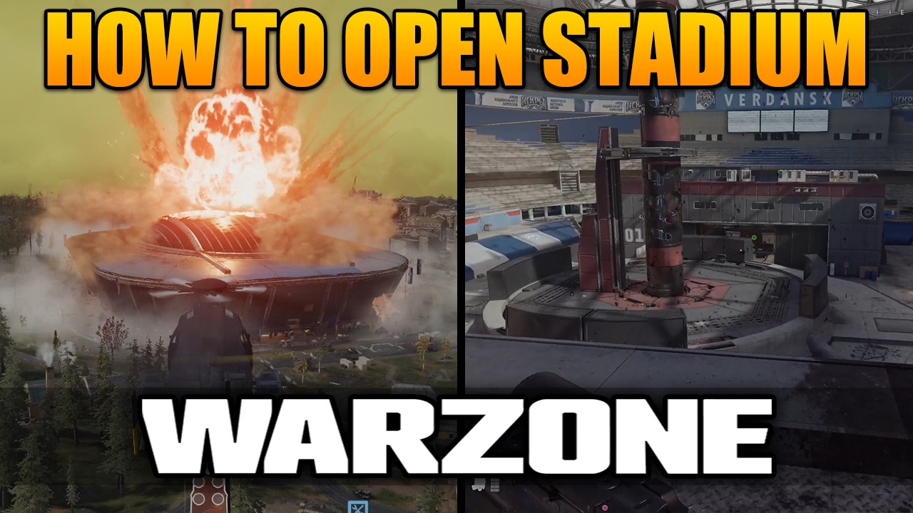 How To Open Stadium! (Call of Duty Warzone)