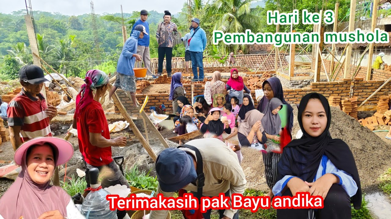 UPDATE PEMBANGUNAN MUSHOLA DI KAMPUNG TERPENCIL JAWA BARAT||DARI BAPAK BAYU ANDIKA