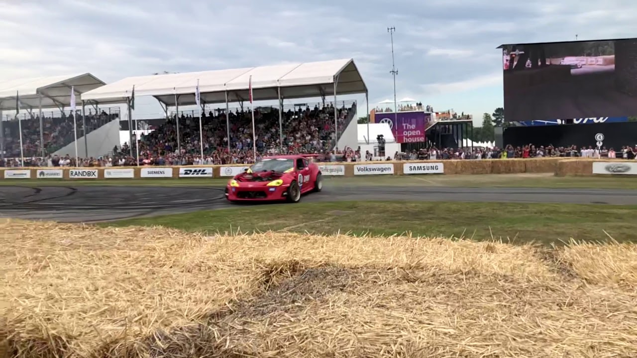 Goodwood FOS 2019 burnout