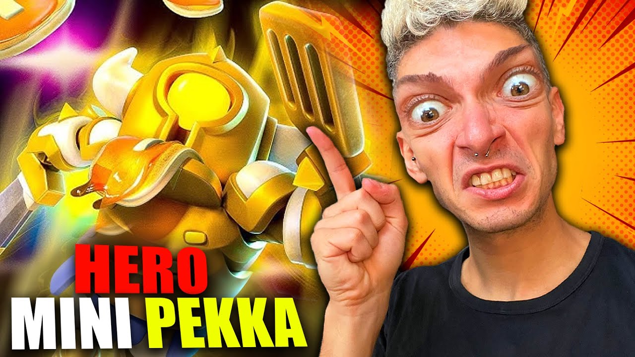 PROVIAMO IL MINI PEKKA HERO SU CLASH ROYALE !!