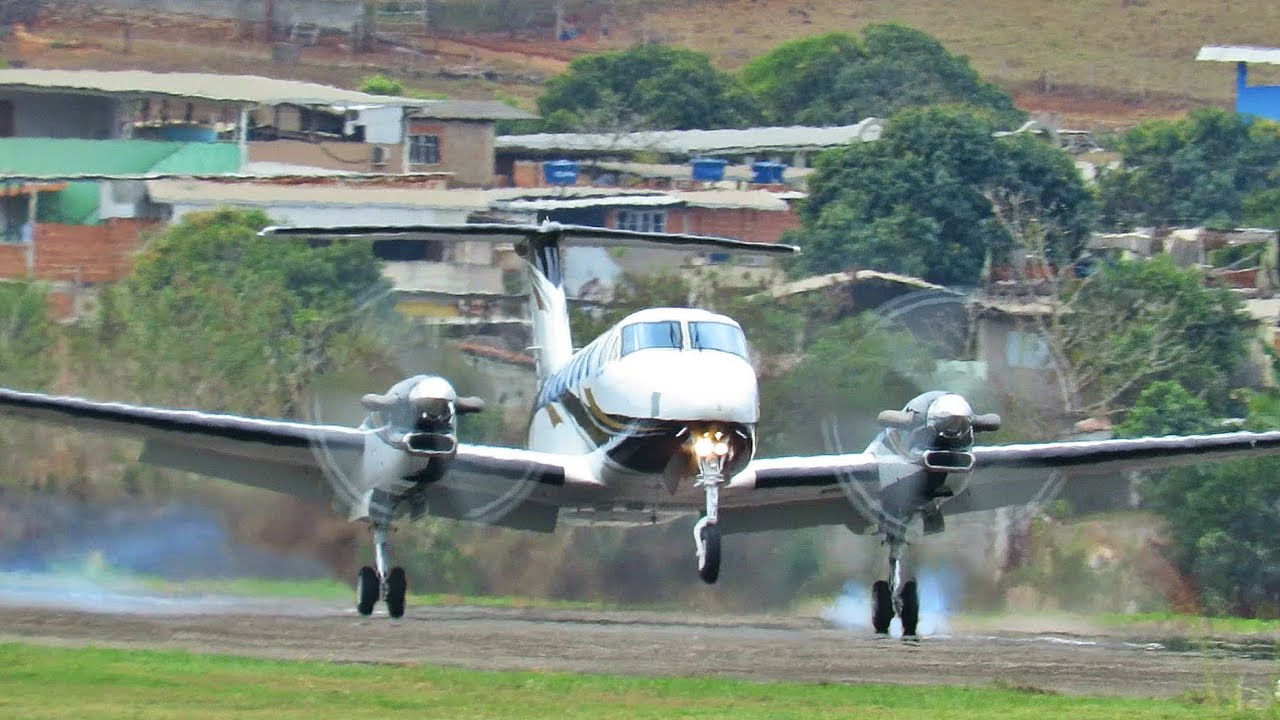 Deu um Show no Pouso! King Air 360 PS-THG