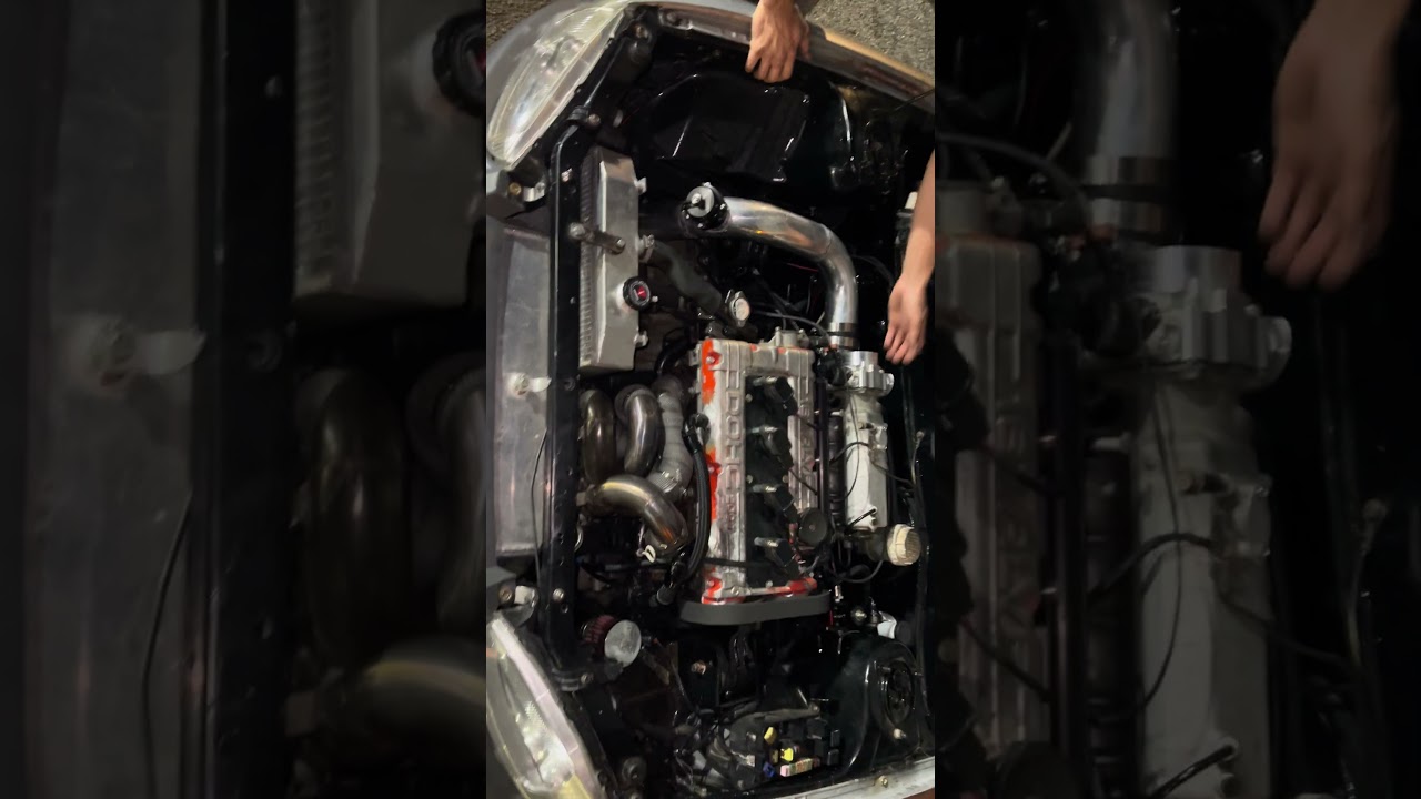 Mitsubishi mirage 4g63 swaped 