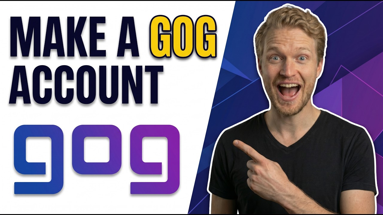 How To Make A GOG Account (Easy Guide)