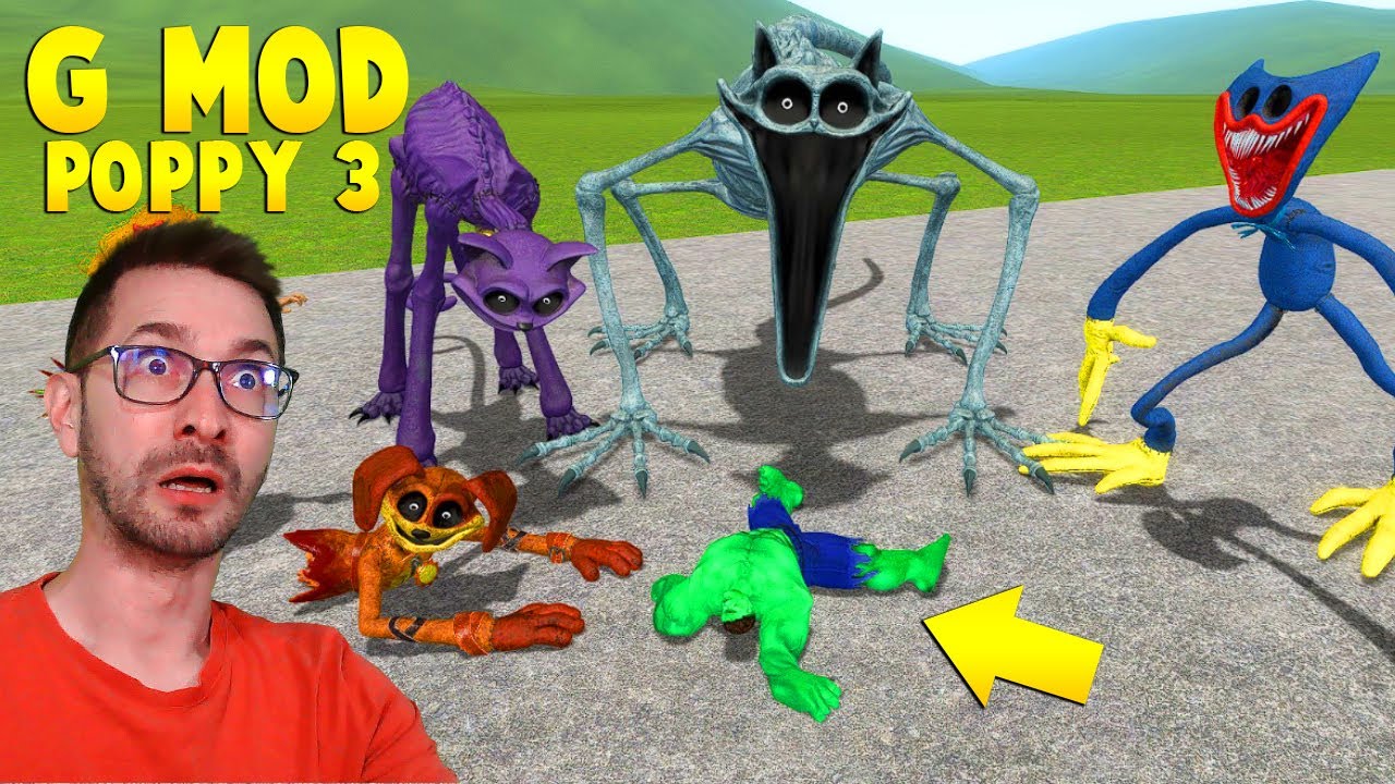 G-Mod Böyle Kapışmalar Görmedi, Poppy Playtime Chapter 3 Karakterleri