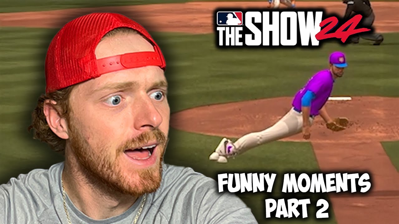 MLB The Show 24 забавных момента и глюка. Часть вторая!