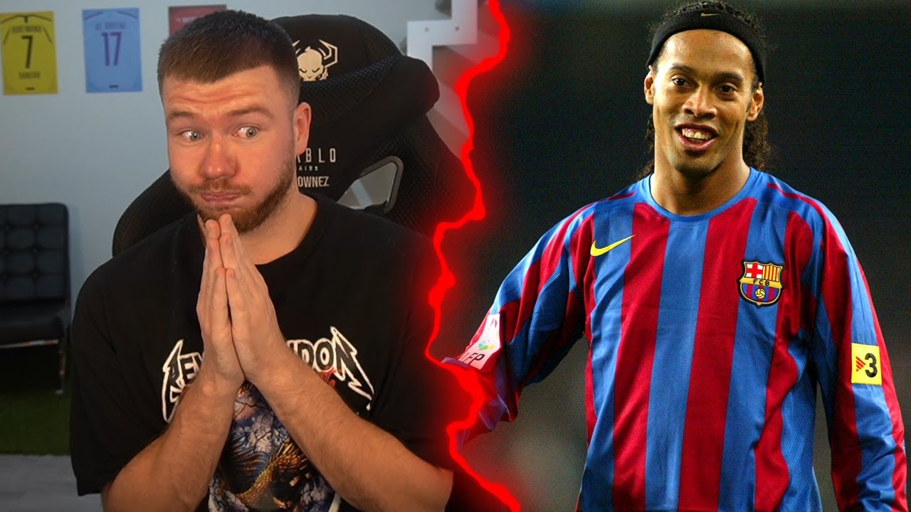 REAKTION auf die BESTEN RONALDINHO MOMENTE😱🔥