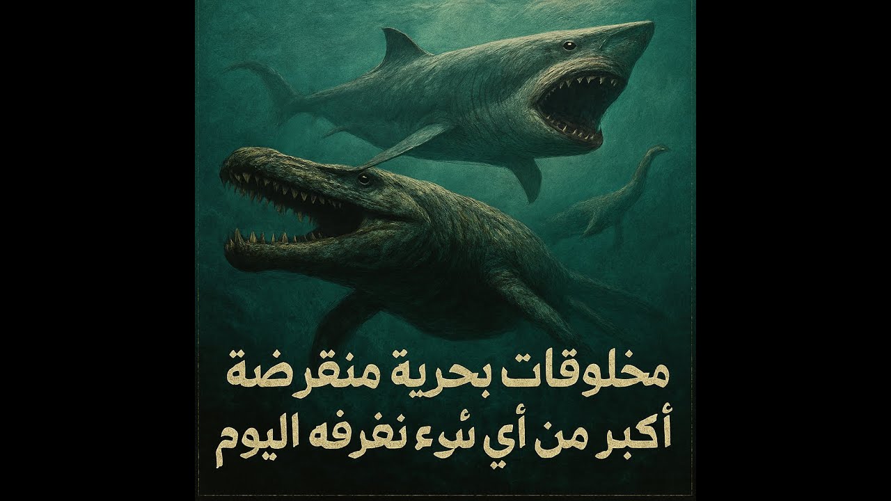 مخلوقات بحرية منقرضة أكبر من أي شيء نعرفه اليوم