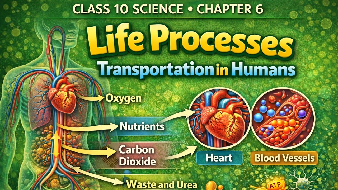 Transportation in Humans | NCERT Class 10 | Life Processes Chapter 6