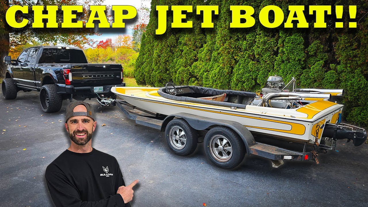 I Bought A CHEAP 1970s Big Block Jet Boat That Sat For YEARS: It's ABSOLUTLEY INSANE!!