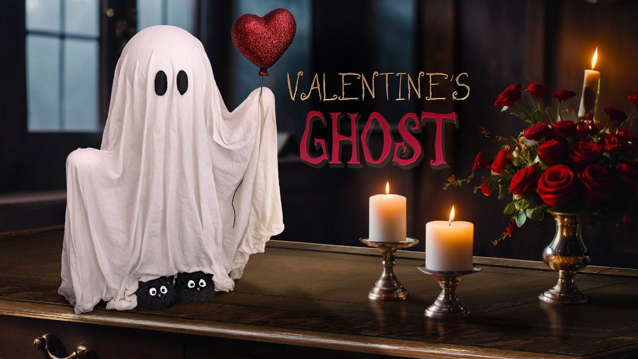 How to Make a Valloween Ghost for Valentine's 2024